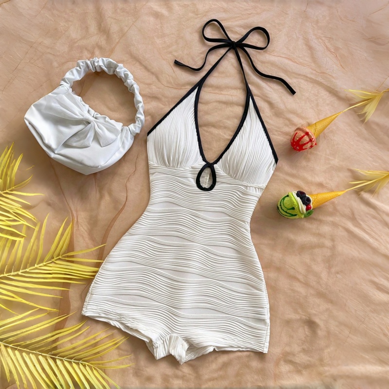 Shapewear Bodysuit Firm - Body transparent à col halter |