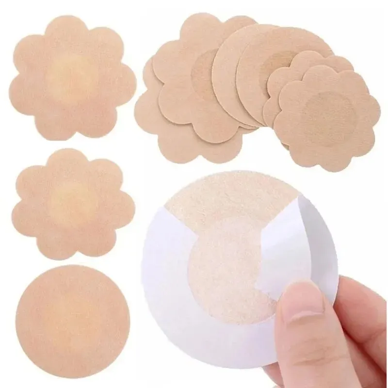Nipple Cover Pasties - 100 pièces autocollant de mamelon jetable