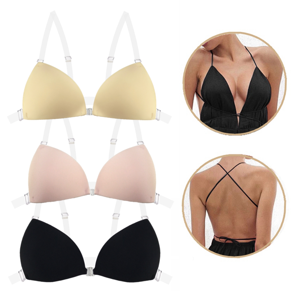 Nipple Cover Pasties - Soutien-gorge adhésif pour femme, sans dos,