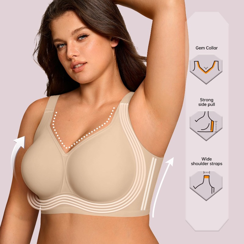 Soutien-gorge sans fil en gelé - Push Up Bra Padded avis et prix