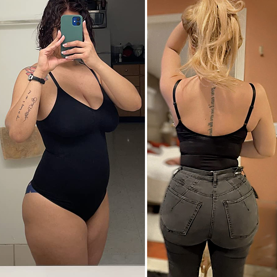 Body Femme Noir Body Gainant S - Shapewear Bodysuit Firm avis et prix